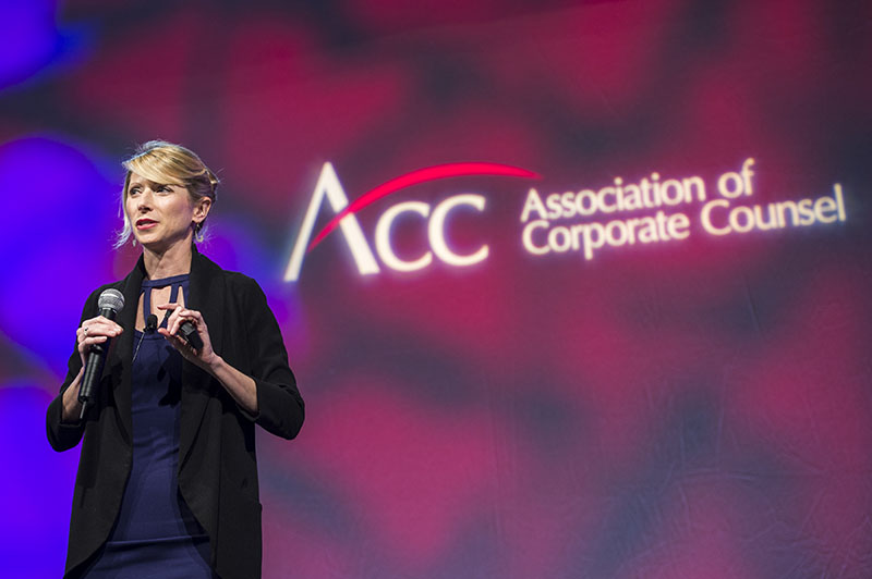 Keynote speaker Amy Cuddy (Associate Professor at Harvard Business School) at ACC 2015